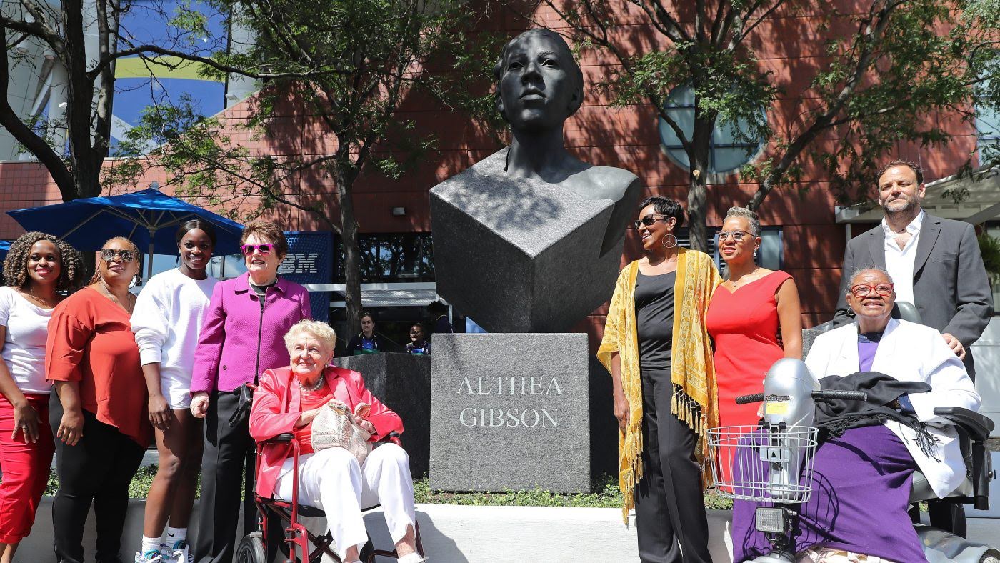 US Open Althea Gibson statue